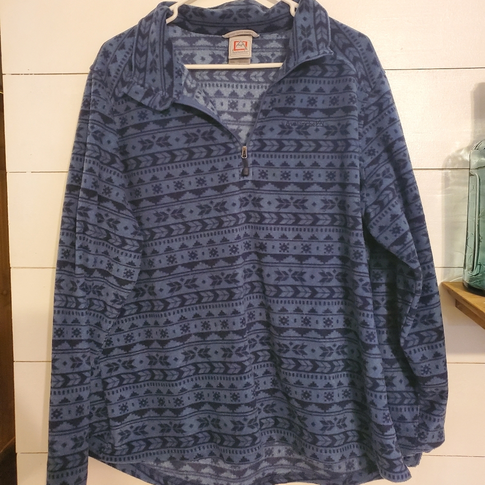Pullover half zip